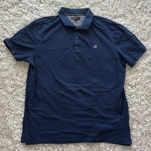 Banana Republic, Extra Large Polo, Navy Blue Elephant